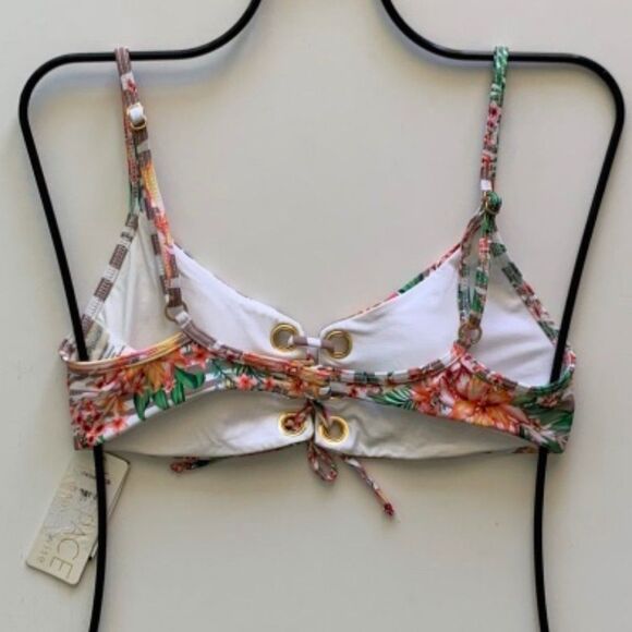 L*Space Swim JOAQUIN Lace-Up  Bikini Top - Picture 7 of 11